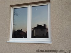 Окно двухстворчатое